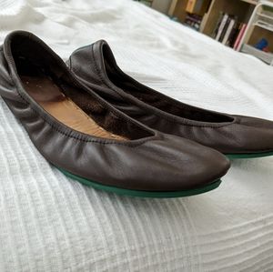 Chocolate Brown Tieks ballet flats
